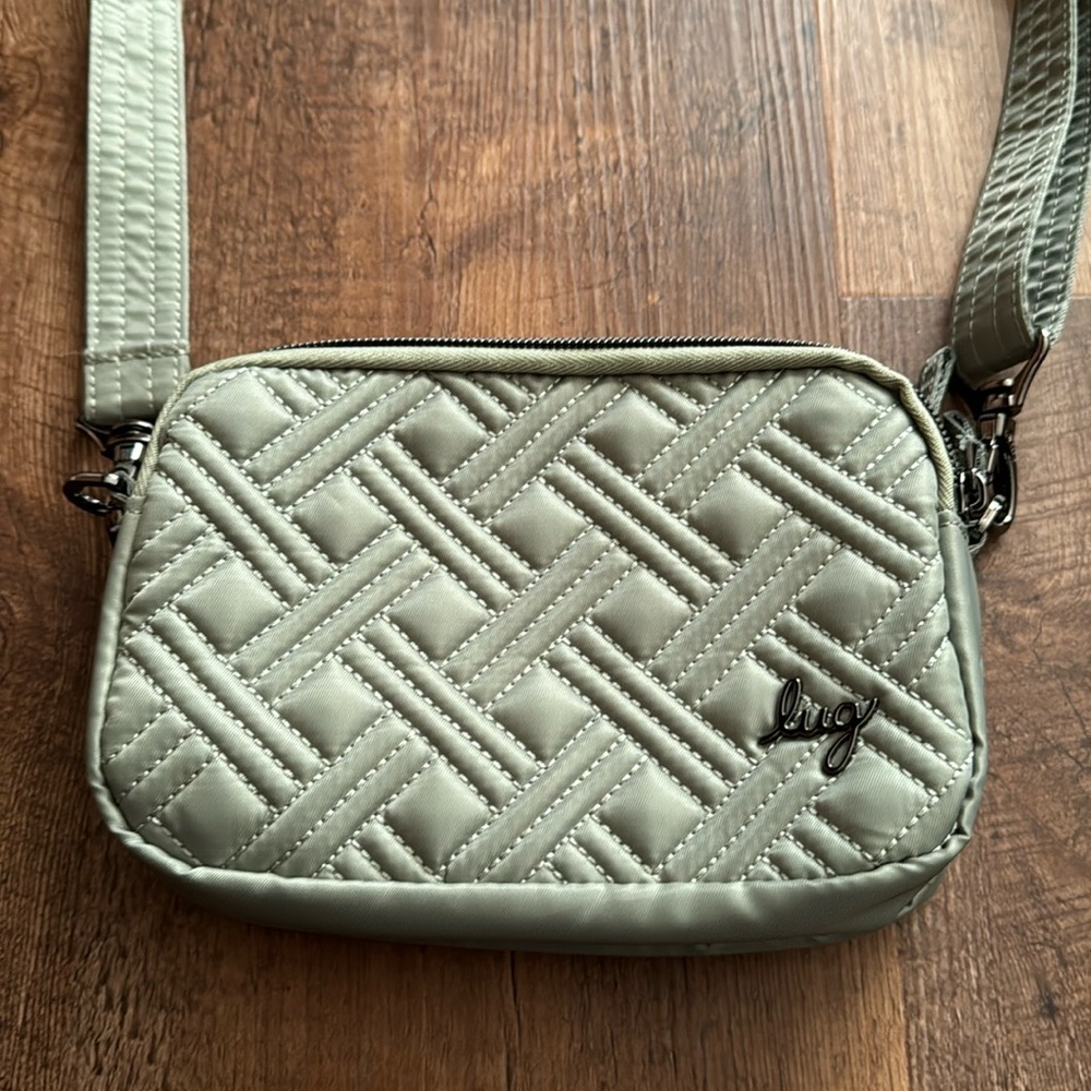 Lug NWOT crossbody sage green